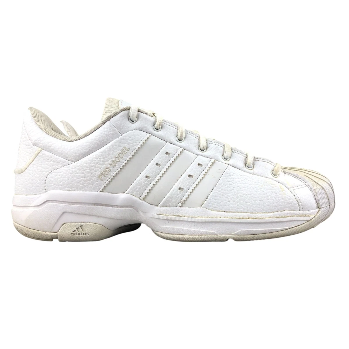 adidas Pro Model 2G Low Triple White for Sale | Authenticity