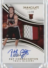 2015-16 Panini Immaculate Rookie 11/99 Pat Connaughton #144 Patch Auto 05bt