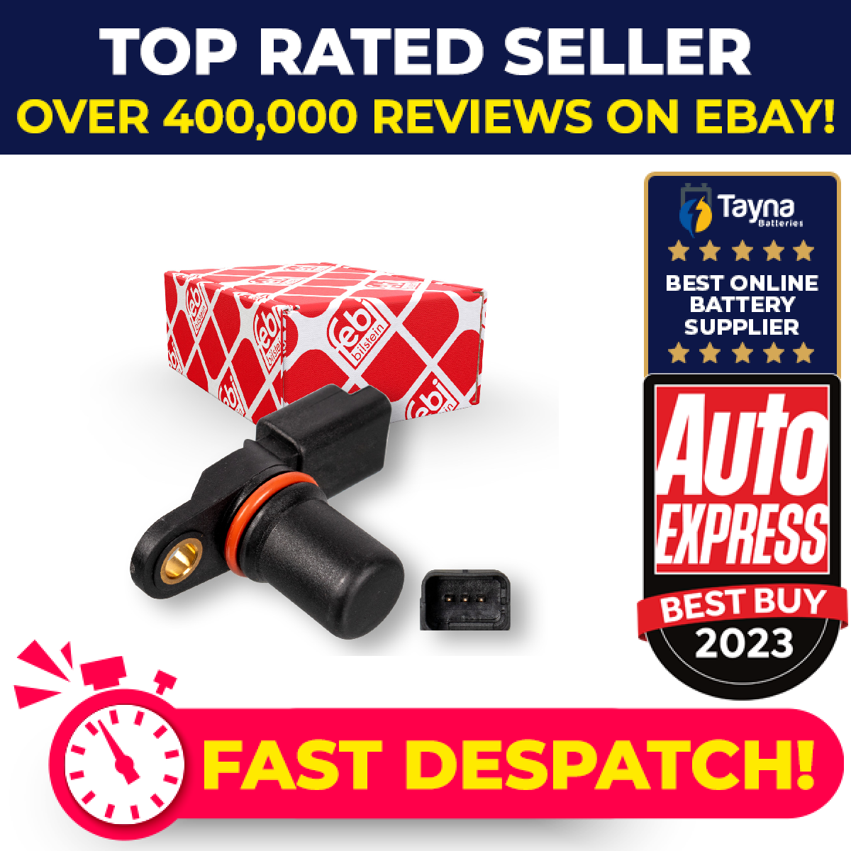 Camshaft Position Sensor fits RENAULT SCENIC Mk2 1.6 1.5D 03 to 08 8200033686
