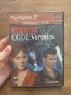 Resident Evil Code: Veronica X • PS2 • Complete • Tested • Platinum Hits