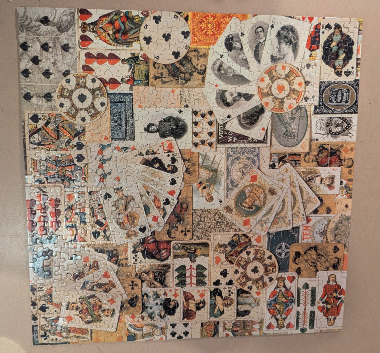 Springbok 500 Piece Jigsaw Puzzle “Dealers Delight” Vintage Complete