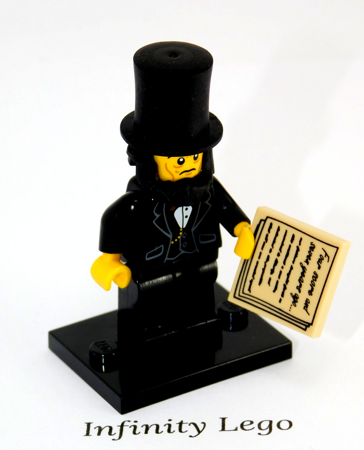 LEGOAbrahamLincolnMinifiguraLaSeriedePelículasMinifigurasColeccionables71004-5