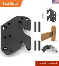 2-Piece Universal Bed Rail Hook Plates   Durable Brackets for Wooden Beds