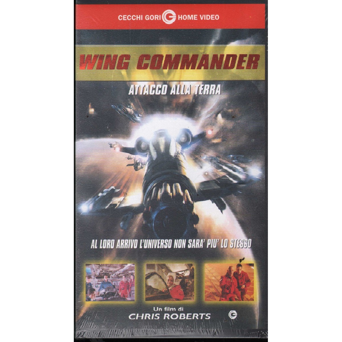 Wing Commander - Chris Roberts Univideo VHS Earth Attack - PSC0669 Seal