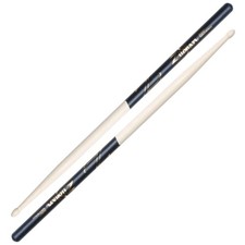Zildjian DIP Series Hickory 5A Drumsticks, Oval Wood Tip, Black