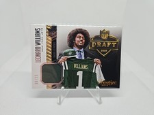 2015 Prestige Leonard Williams RC Draft Jersey Jumbo Relic /25
