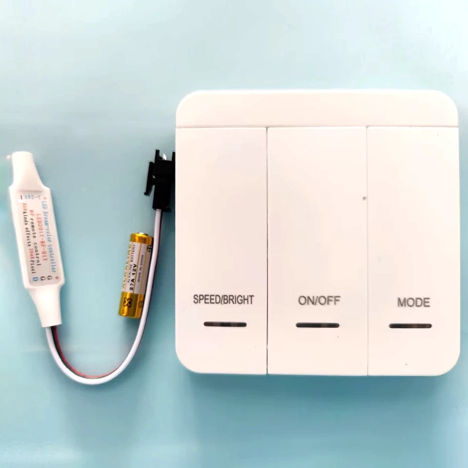 DC5-24V  Horse Racing Water Flowing Wall Wireless RF Controller For LED WS2811 - Image 3 of 4