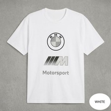 BMW M Motorsport Stacked Lux ​​Logo Tee