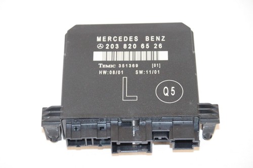 Mercedes C-Klasse W203 220CDI Türsteuergerät Steuermodul links 2038206526