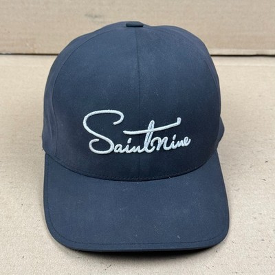 Men's Saintnine Flexfit Delta Cap Black S/M