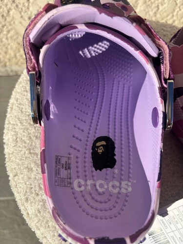 Crocs x Bape – Édition Camouflage Violet EU39 - Photo 3/7