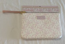 LoveShackFancy x Target - YOOBI ACCESSORY POUCH - CHANTILLY - PINK BOWS NEW NWT