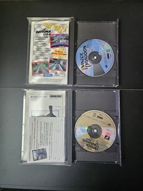 SEGA Sega Saturn Panzer Dragoon + Panzer Dragoon II Zwei w/ Manuals
