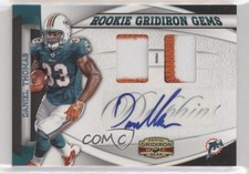2011 Panini Gridiron Gear Combo Prime Signatures 9/15 Daniel Thomas Auto 0n8h