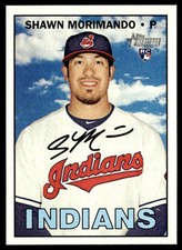 2016 Topps Heritage High Number #516 Shawn Morimando Cleveland Indians Rookie