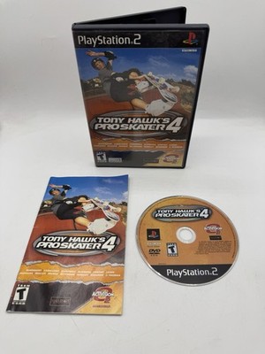 Tony Hawks Pro Skater 4 PS2 PlayStation 2 Complete CIB With Manual Free Shipping