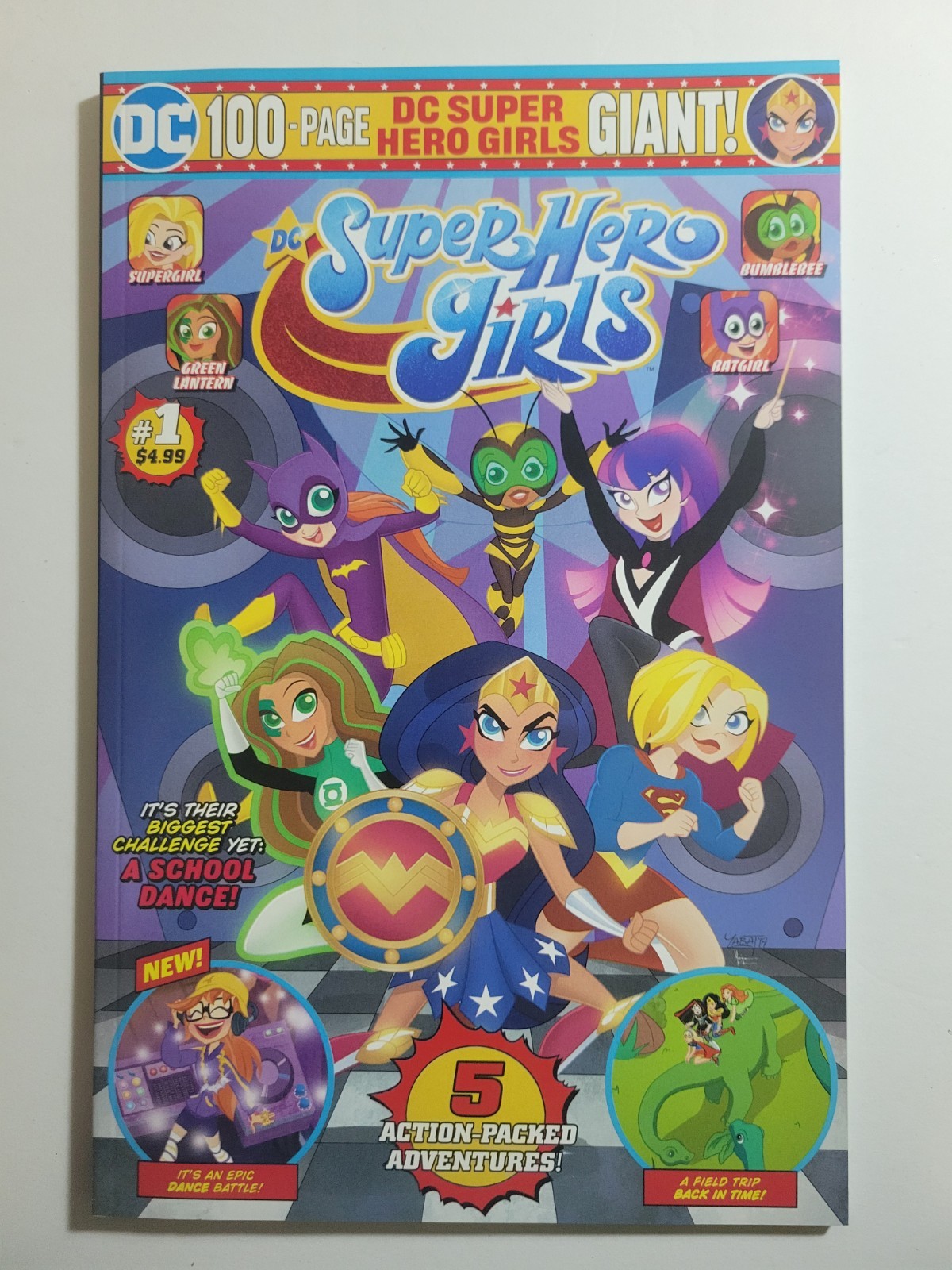 DC Comics 100 Page Giant! DC Super Hero Girls #1! NM! 5 stories!!