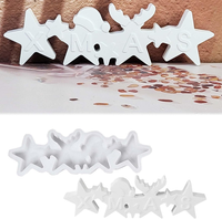 Silikonformen GießFormen Stern , Weihnachten Sterne Silikonform Stern KerzenstäN