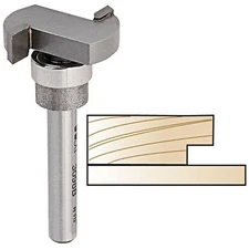 Whiteside Slot & Undercut Bit w/Bearing, 1/4 in. SH x 1 in. LD x 1/4 in. CL