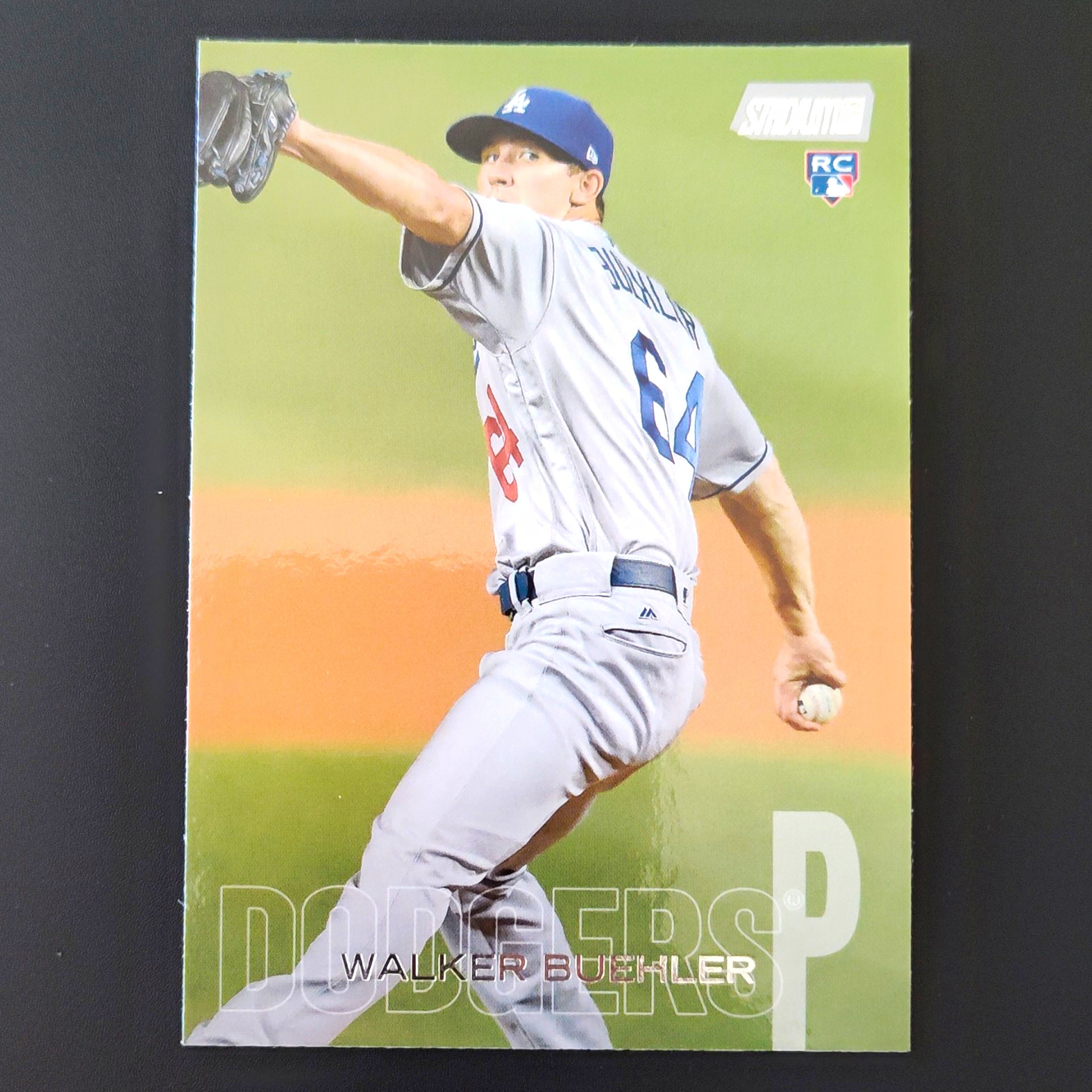 2018 Topps Stadium Club Walker Buehler #220 Rookie RC Los Angeles Dodgers