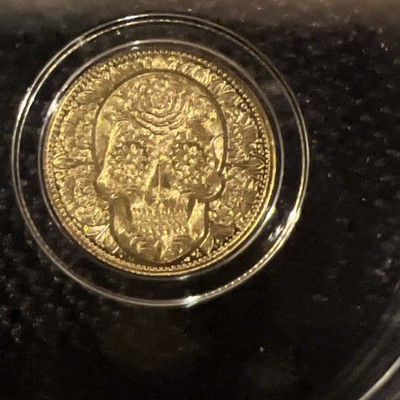 Gold Day of the Dead Skull 1/200 ICG Certified MS70🔥Gold Label | eBay