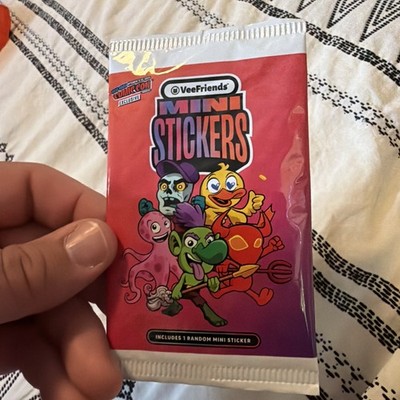 VeeFriends Mini Sticker Pack NYCC 2025 Exclusive Promo NEW &  Sealed