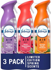 Febreze Air Mist Air Freshener Spray, Odor-Fighting Room Spray for Home, Bathroo