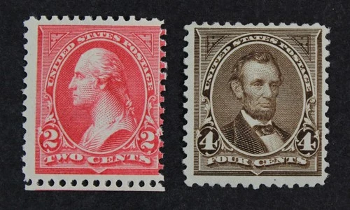 CKStamps: US Stamps Collection Scott#267 269 Mint H OG Small Thin