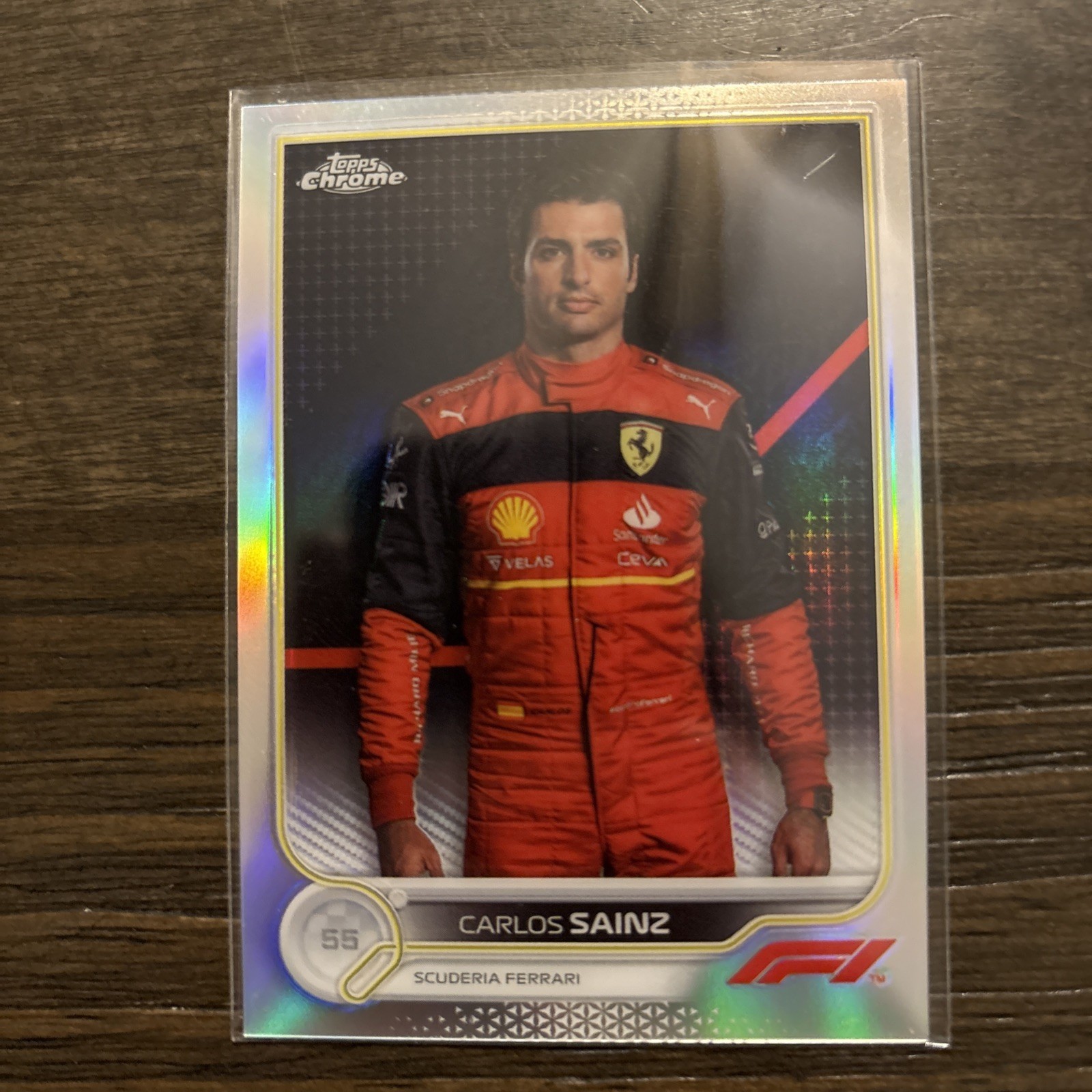 2022 Topps Chrome Formula 1 F1 Racers Refractor Carlos Sainz Jr #29 1wv