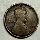 1909-VDB Lincoln wheat cent. VG, rough surfaces. #q7