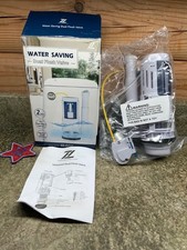 Zone Industries Water Saving Dual Flush Valve Kit New Open Box