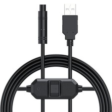 4Pin USB DC 5V to 12V Step Up Charging Cable w/Button Achieve One-Second Wake-Up