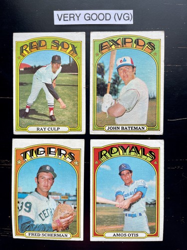 Tarjetas de béisbol 1972 Topps 601-787 (P-NM) - tú eliges - completa tu conjunto - Imagen 8 de 283