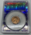 1936S Lincoln Wheat Cent Graded PCGS   MS64RD  Trader Bea Honeycomb Purple Core