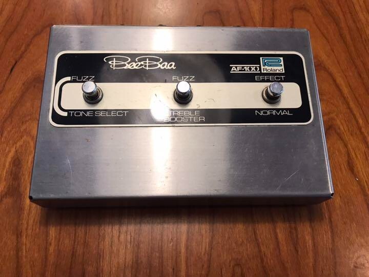 Roland / Af-100 Bee Baa Fuzz Vintage Effector 100V #857 | eBay Roland / Af-100 Bee Baa Fuzz Vintage Effector 100V #857 | eBay