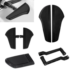 Defiance Floorboards Black Footboards Heel Toe Shift Levers Brake For Harley