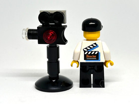 LEGO Director Minifigure with Camera Movie Studios 1352 1382 1376 1349 1356