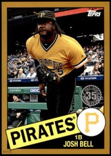 Josh Bell 2020 Topps 1985 35th Anniversary Series 2 5x7 Gold #85TB-37 /10