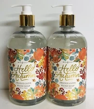 2-Pack Mia & Co. ~ Orange Clove Hydrating Hand Wash 24 fl oz Each