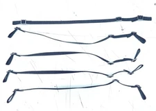 KL-GSL: (5 pcs) 1/12 Black gun slings for 6" ~ 7" Action Figure