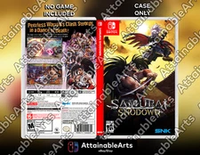 Samurai Shodown  - Game Case/Custom Case (Nintendo Switch, 2019) - NO GAME INCL.