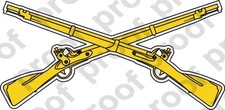 STICKER U.S. ARMY INFANTRY