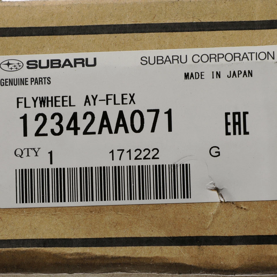 Volante de embrague OEM NUEVO 2003-05 Subaru Impreza Baja WRX SB-03-51-02R 12342AA071 Foto 3 de 3