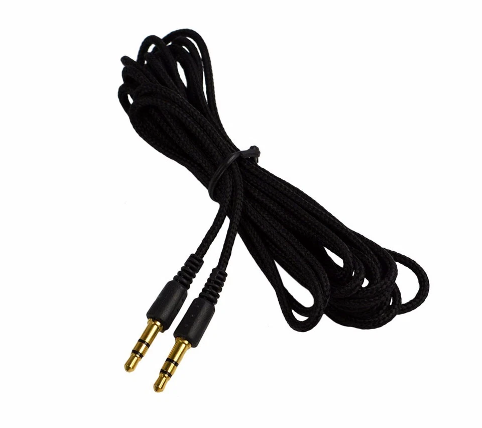 3.5mm Aux Jack Audio Stereo Cable Adapter Auxiliary Car Cord Male to Mele/Female - Image 4 of 4