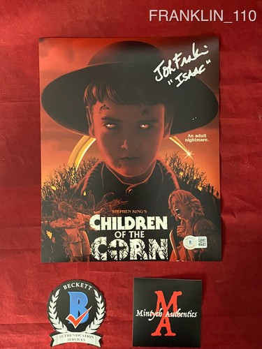 FOTO 8x10 firmata autografata JONATHAN FRANKLIN! BAMBINI DEL MAIS! BECKETT! - Foto 1 di 2