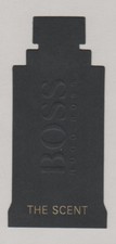 Carte publicitaire - advertising card - The Scent Boss d'Hugo Boss 