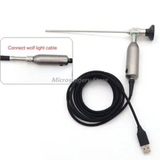 USB Portable Led Cold Light Source &Adaptor Connect to Wolf Light Cable