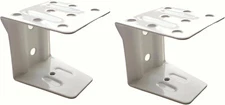 Center Support Bracket for 2" Low Profile Window Blinds 2 Pack White