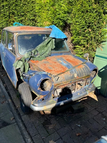 Classic 1970 Austin Mini auto project - Picture 1 of 4