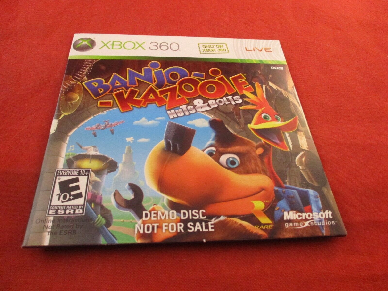 Banjo Kazooie Nuts & Bolts DEMO DISC sealed